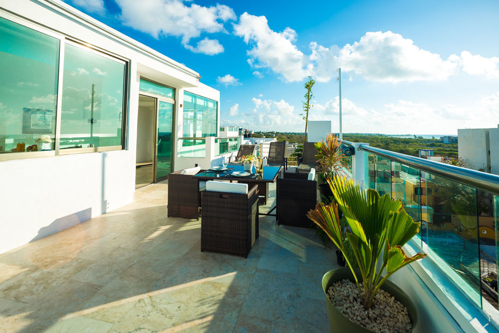 Coral Beach Condo Playa del Carmen Bagian luar foto