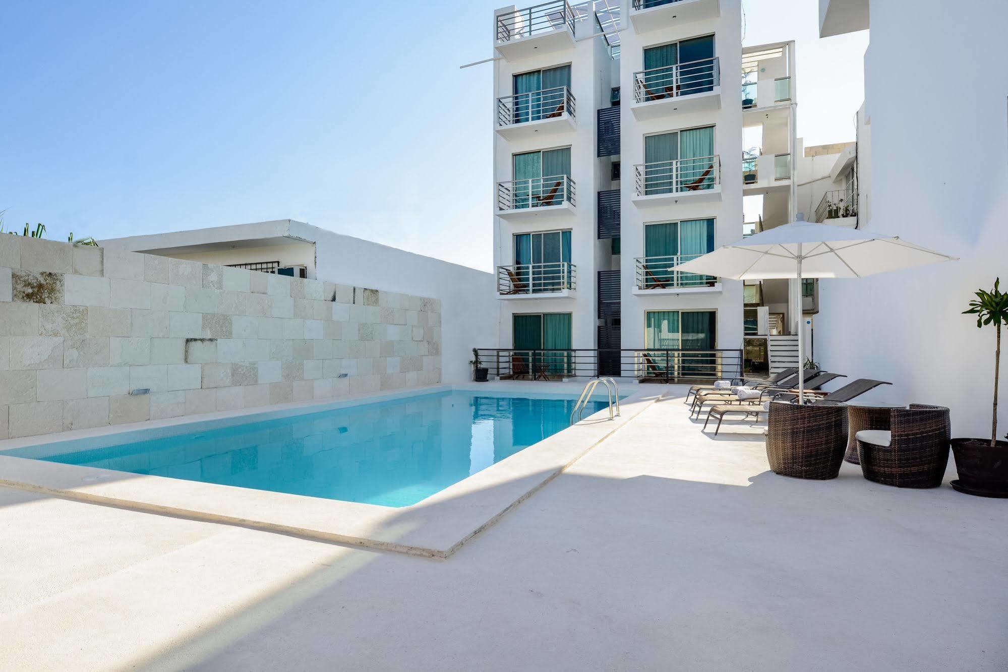 Coral Beach Condo Playa del Carmen Bagian luar foto