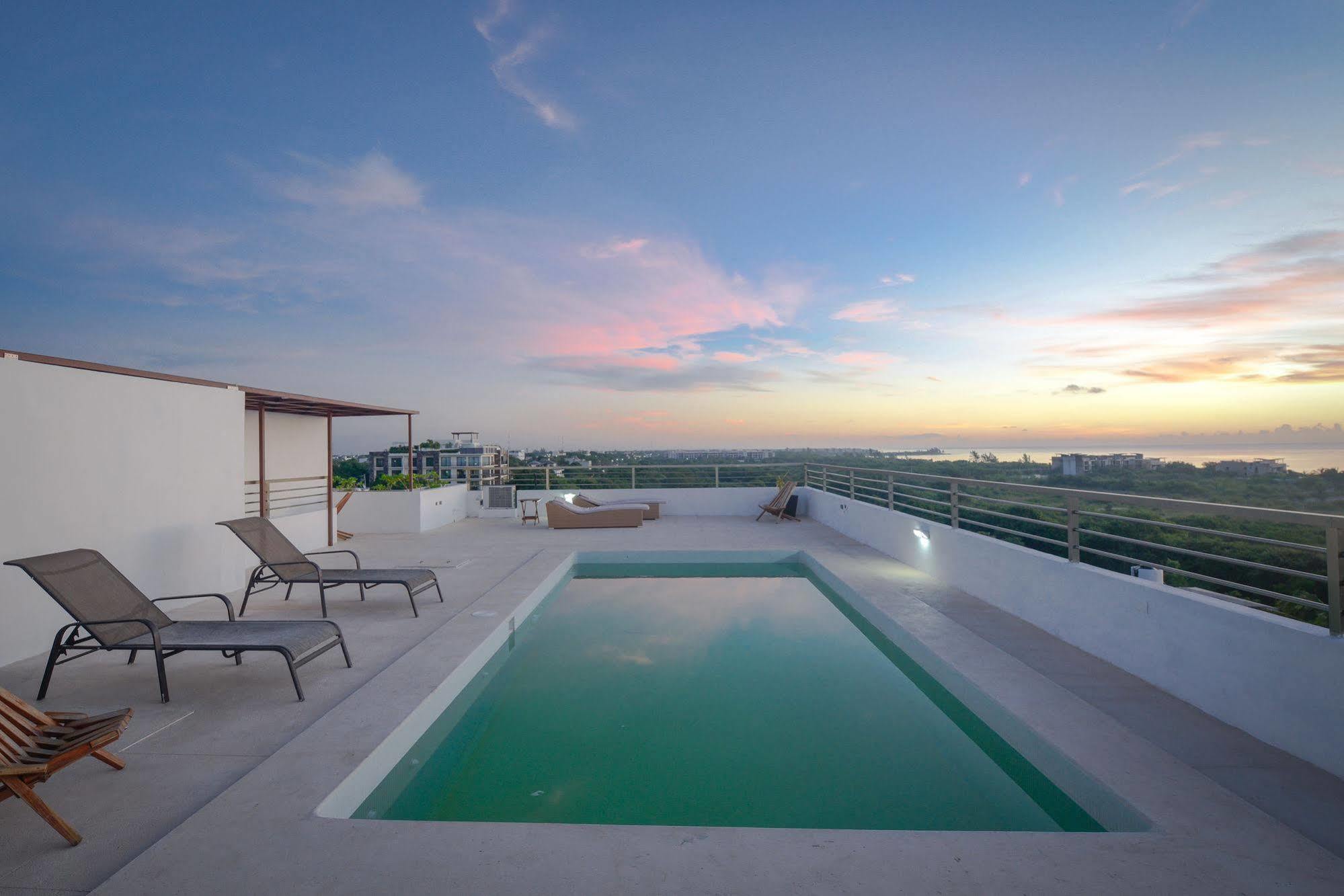 Coral Beach Condo Playa del Carmen Bagian luar foto