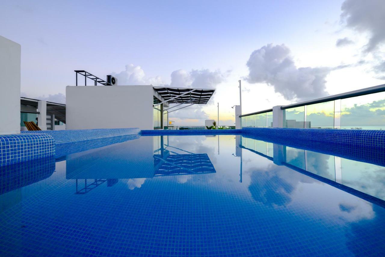 Coral Beach Condo Playa del Carmen Bagian luar foto